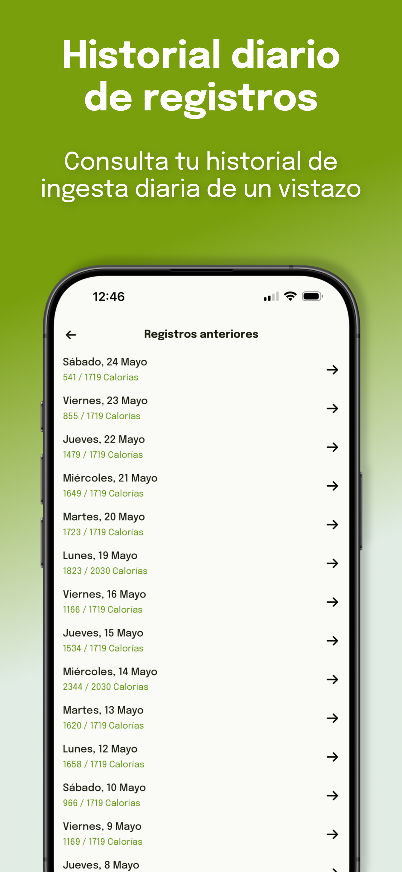 Captura de pantalla 6 de Kalories