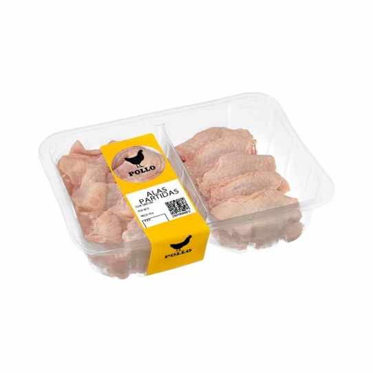 Asas de frango divididas