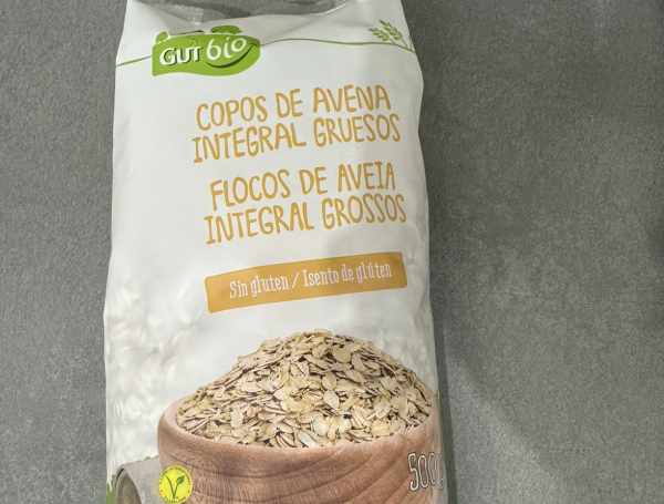 Flocos de aveia integrais grosseiros