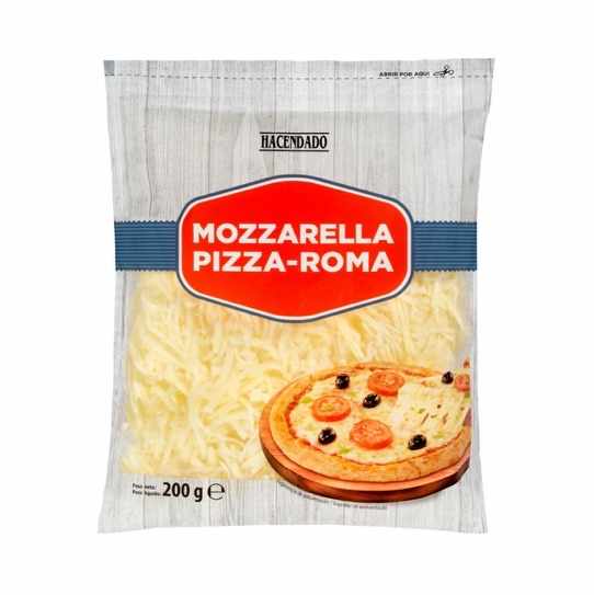 Mozzarella grattugiata per pizza