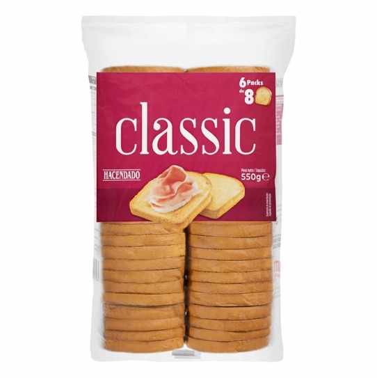 Pan tostado Classic 